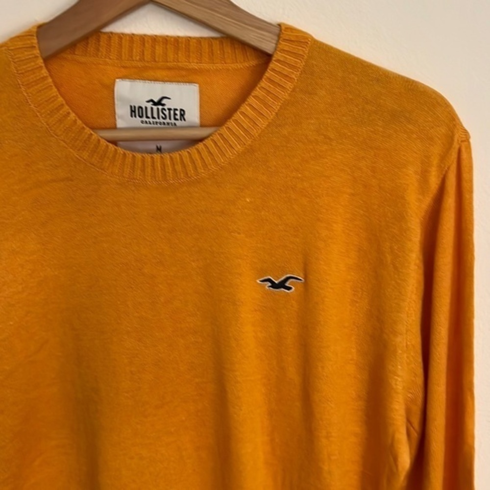 Hollister light sweater / pumpkin